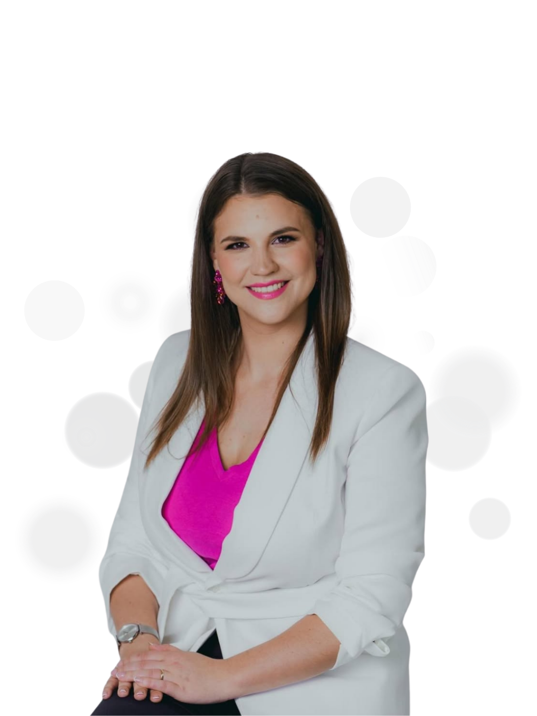 Beszédes Henrietta műsorvezető, riporter, szinkronszínész, narrátor